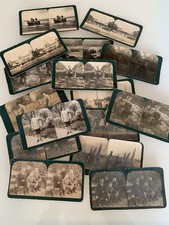 Stereoscope Photo Photographie Famille Officier Montpellier Palavas Stereoviews