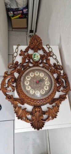 Horloge murale vintage minerva - horloge,