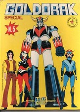 PLAQUE MÉTAL MANGA GOLDORAK   30X20 CM 