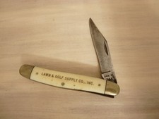 Rare Canif Couteau Knife Publicité LAWN & GOLF CASE XX USA (14041)