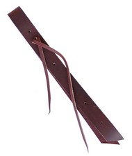 Gâche en cuir pour selle