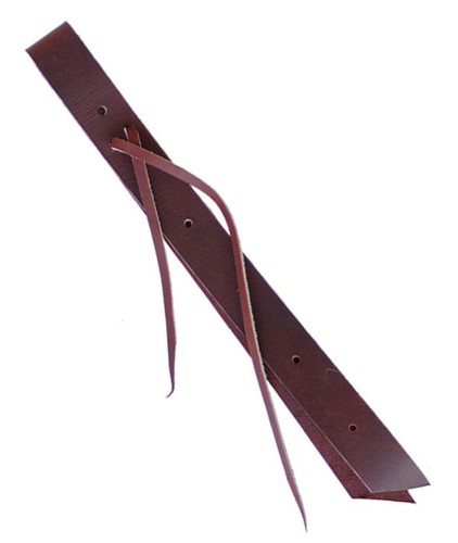 Gâche cuir pour - gâche, en