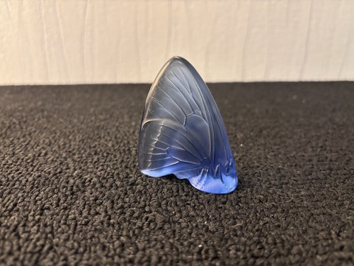 Papillon bleu cristal - bleu, en