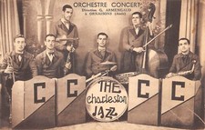CPA 11 ORNAISONS / ORCHESTRE CONCERT / DIRECTION G.ARMENGAUD / THE JAZZ CHARLEST