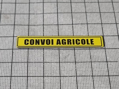 Um690 panneau convoi - panneau,