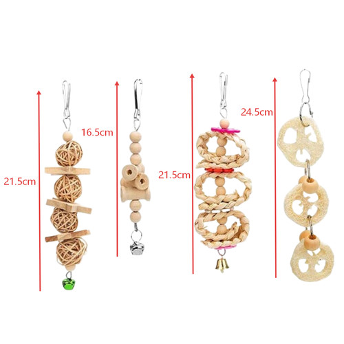 Lot jouets cage - de,