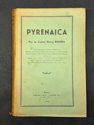 Henry russell pyrenaica - henry, ;