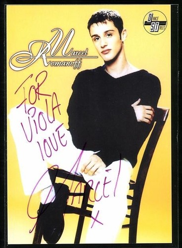 Carte postale chanteur - , marcel