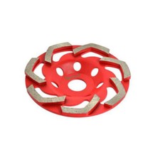 Diamant Coupe Roue 125mm X 22,2 MM 2-reihig Ponceuse Béton Professionnel