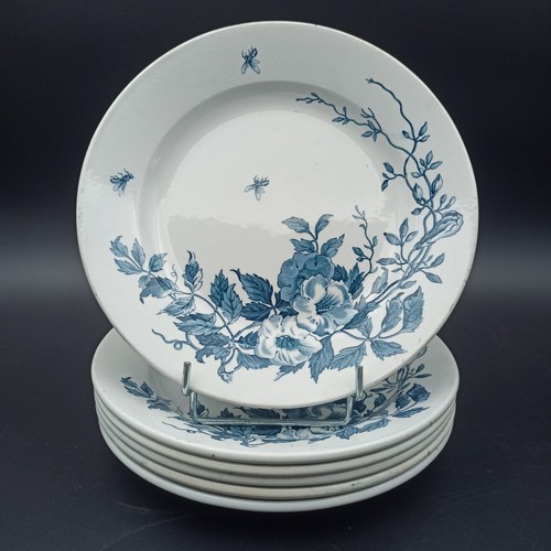 Gien assiettes plates - -, 6
