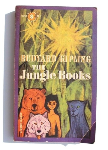 Vintage the jungle book - jungle, by