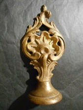 Decor de Meuble  en bronze doré XIX Style rocaille