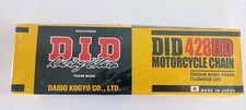 Chaîne de transmission Noir DID 428HD 428 134 maillons moto 125cc yamaha honda