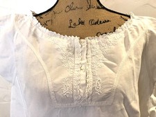 Chemise de nuit ancienne en