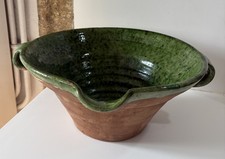 Ancien Saladier Jatte En Terre