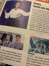 SHEILA MAGAZINE TELE BELGIQUE COLLECTOR 2025 Rare