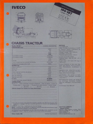 Iveco grands routiers - routiers, /