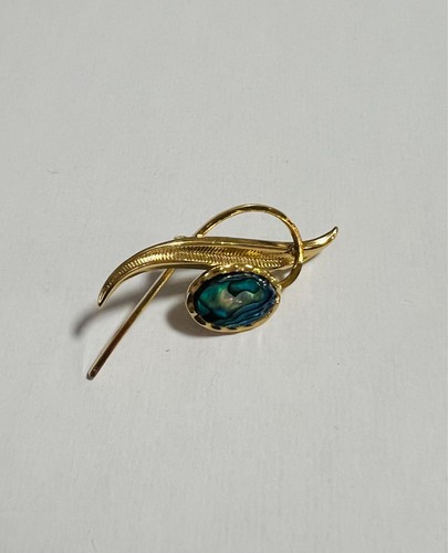 Broche vintage nacre - broche,
