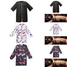 Veste de barbier, tablier de coiffeur, blouse pour salon beauté et