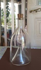 Ancienne Bouteille à vairons en verre