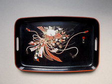 Plateau de Service Vintage  1980 , Eisa , Laqué , Japon