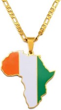 Pendentif Collier Drapeau