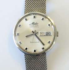 MONTRE SUISSE MIDO OCEAN STAR DATODAY AUTOMATIC ACIER INOXYDABLE VINTAGE