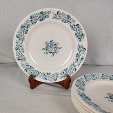 Assiettes Plates Service Russe De Longwy