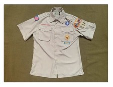 Chemise Jamboree Scout Scoutisme Totem Boy scout America Eclaireur Louveteau