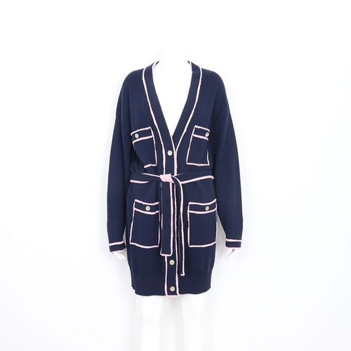 Chanel gilet long cachemire - long, en