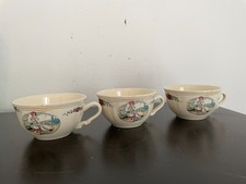 3 tasses Sarreguemines Obernai