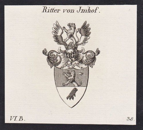 Imhof blason héraldiques - blason,