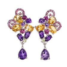 925 Argent Sterling Boucles