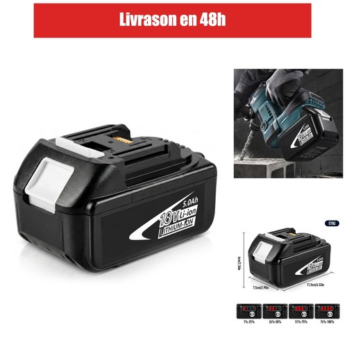 Batterie remplacement 18v - batterie, de