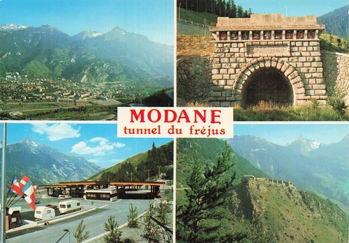 Modane tunnel frejus - tunnel, du