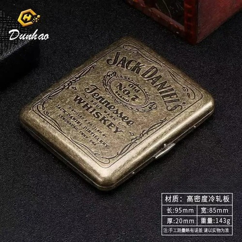 Boite cigarette metal - a,