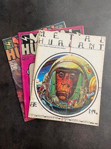 Métal hurlant n 9 - métal, n°4.