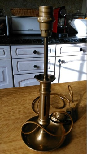 Bougeoir ancien cuivre - bougeoir,