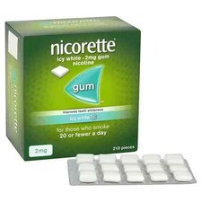 Nicorette Gum Icy White 2mg