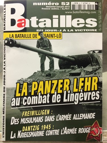 Batailles panzer lehr - batailles, :