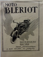 PUBLICITE  ANCIENNE  moto