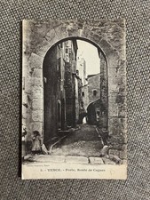 CPA VENCE PORTE ROUTE DE CAGNES