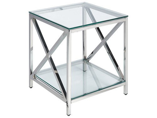 Table appoint argentée - d'appoint, et