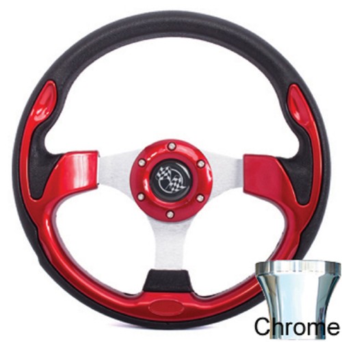 Kit volant chromé - kit,