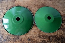 Lot de 2 abat jour anciens en