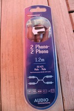 BANDRIDGE AL421 - Cable Audio 2 RCA Phono Male - 2 RCA Phono Male 1.20m