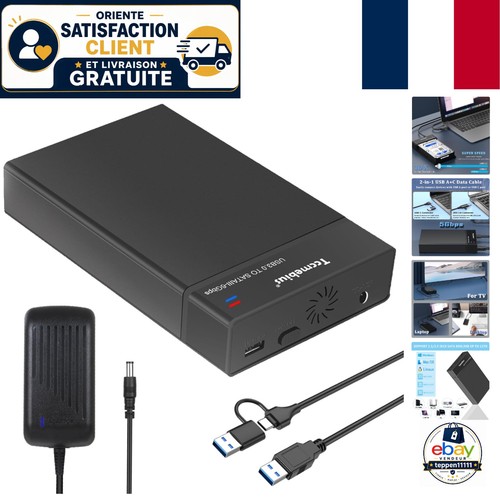Boîtier hdd ssd - boîtier, 3,5