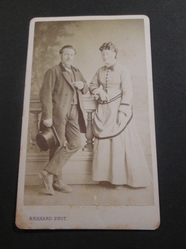 Photo cdv couple mme - cdv,