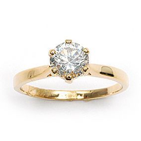 Bague t60 solitaire diamant - t60, cz