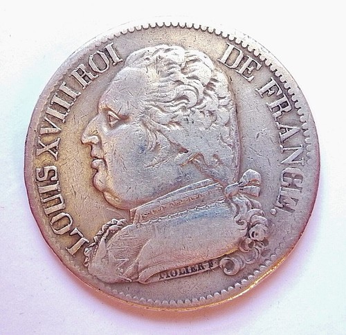 Louis xviii francs - , 5